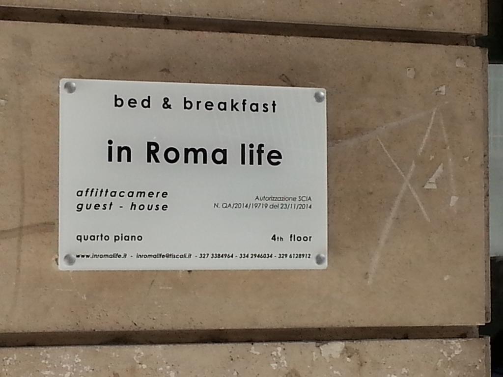 In Roma Life Hotel Buitenkant foto
